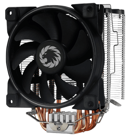 AC Gamemax "Gamma 500-Rainbow" (<26.3dBA, 1000-1800RPM, 51.18CFM, 120mm, RGB, 5x6mm, 187W, 600g.)