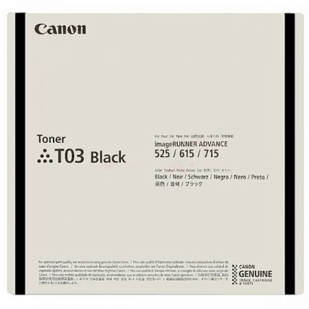 Toner Cartridge Canon T03 Black (51.500 pages 6%) for iR Adv 525/615/715