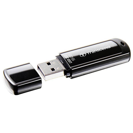USB Flash накопитель Transcend JetFlash 700, 16Гб, Чёрный