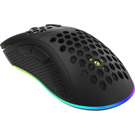 Genesis Mouse Krypton 550, 8000 DPI, Optical, Light Weight, With Software, Black