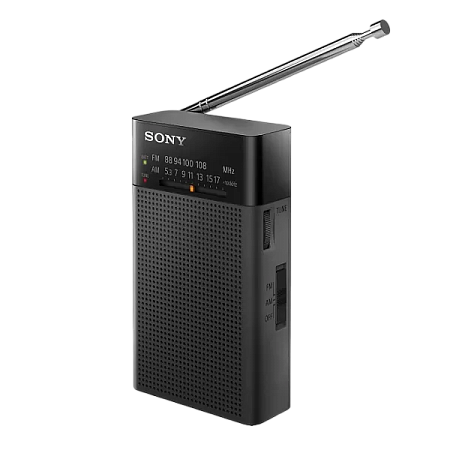 SONY ICF-P27, Portable Radio,Black