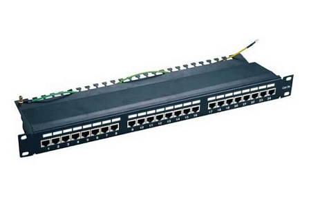 24 ports FTP Cat.6 patch panel, LY-PP6-14, 19" Krone IDC 24 ports FTP Cat.6 patch panel, LY-PP6-14, 19" Krone IDC