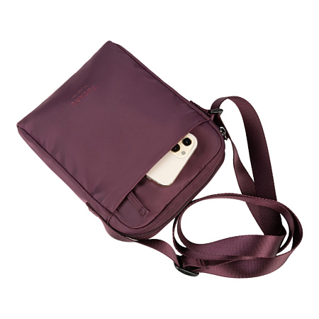 Tucano Shoulder Vertical Bag Spillo, Dark Purple