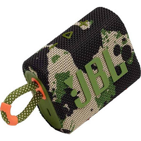 Portable Speakers JBL GO 3, Squad (Camouflage)