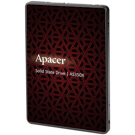 2.5" SATA SSD   256GB   Apacer "AS350X" [R/W:560/540MB/s, 81/74K IOPS, 3D-NAND TLC], Retail