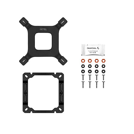 AC Deepcool "AG500 BK ARGB" (≤29.4dB, 300-1850RPM, 67.88 CFM, 120mm, ARGB, 240W, 5x6mm, 816g.)
