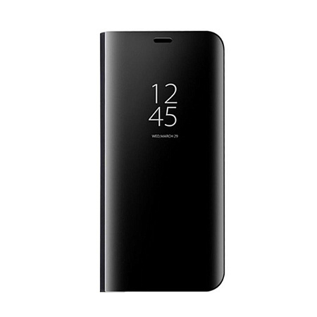 Helmet Case Mirror Flip Samsung A9(2018), Black