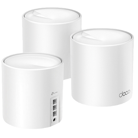 Whole-Home Mesh Dual Band Wi-Fi 6 System TP-LINK, "Deco X50(3-pack)", 3000Mbps, MU-MIMO, Gbit Ports