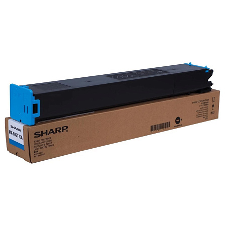 Toner Sharp MX-61GTCA, Cyan