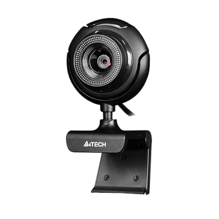 PC Camera A4Tech PK-710G, 480p, Glass lens, Built-in Microphone, Compact Design, Anti-glare Coating
