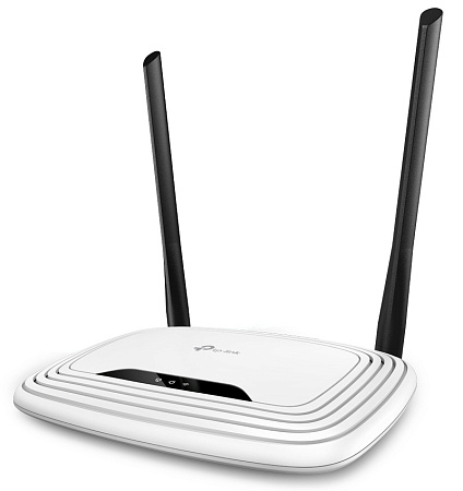 Wi-Fi N TP-LINK Router, "TL-WR841N", 300Mbps, 2x5dBi Fixed Antennas, WISP