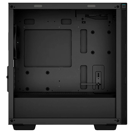Case mATX Deepcool CH370, w/o PSU, 1x120mm, 2xUSB3.0, Fron Mesh, Tempered Glass, VGA & Headset holde
