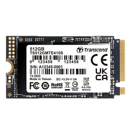 Накопитель SSD Transcend MTE410S, 512Гб, TS512GMTE410S