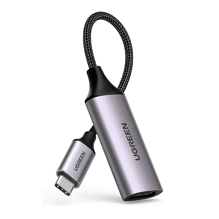UGREEN Adapter Type-C 3.0 to HDMI V2.0 4K@60Hz Thunderbolt 3 Compatible | CM297, Space Gray