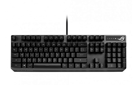 Gaming Keyboard Asus Strix Scope RX, Mechanical, RX Red Optica SW, RGB, PBT, IP57, USB Passthrough, 