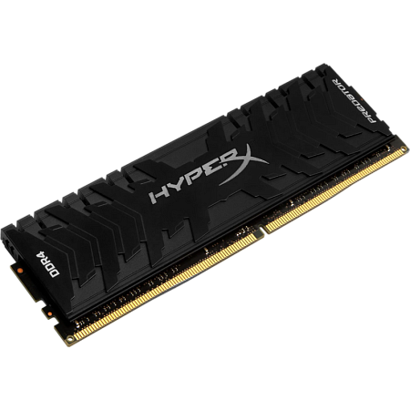 32GB DDR4-3600MHz  Kingston HyperX Predator (HX436C18PB3/32), CL18-22-22,1.35V, Intel XMP 2.0, Black