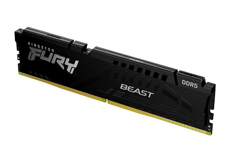 .16GB DDR5-5600MHz  Kingston FURY Beast  (KF556C40BB-16), CL40-40-40, 1.25V, Intel XMP 3.0, Black