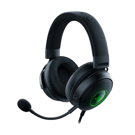 Игровая Гарнитура RAZER Kraken V3, Проводной аналоговый, Чёрный Игровая Гарнитура RAZER Kraken V3, Проводной аналоговый, Чёрный