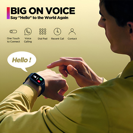 Zeblaze Smart Watch Btalk, Voice Calling, Graphite Black