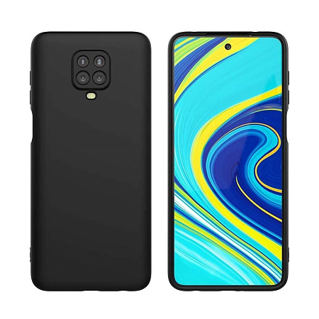 Helmet Case Liquid Silicone Xiaomi Note 9S/9Pro/MAX, Black