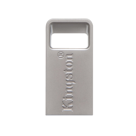 USB Flash накопитель Kingston DataTraveler Micro 3.1, 128Гб, Серебристый