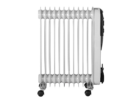 Масляный радиатор Eurolux ОМПТ-12Н, 2500Вт, Белый