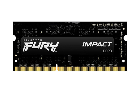 4GB DDR3 1600MHz SODIMM 204pin Kingston FURY Impact (KF316LS9IB/4), CL9-9-9, 1.35V, Black 4GB DDR3 1600MHz SODIMM 204pin Kingston FURY Impact (KF316LS9IB/4), CL9-9-9, 1.35V, Black