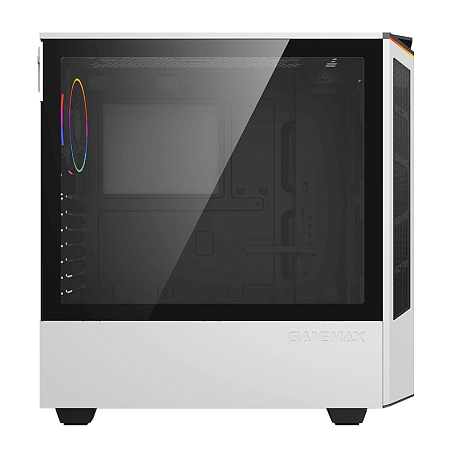 Case ATX GAMEMAX Paladin, w/o PSU, 0.8mm, 1x120mm ARGB, 2xARGB Strips, ARGB Hub, Tempered Glass, DF,