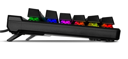 Gaming Keyboard SVEN KB-G9500, Mechanical, Blue SW, Fn keys, Programmable, Win Lock, Wrist rest, RGB