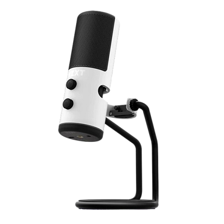 Microphones NZXT Capsule, Cardioid polar pattern, Internal shock mounting, USB, 24-bit/96kHz, White