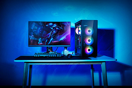Case ATX Deepcool MATREXX 50 , w/o PSU, 1x120mm, 2xUSB2.0, USB3.0, Front & Side Tempered Glass, Dust