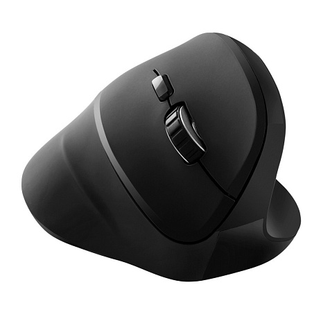 Wireless Mouse Canyon MW-16, Vertical, Optical, 800-1600dpi, 6 buttons, Ergonomic, 1xAA, Black