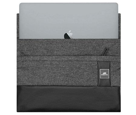 Ultrabook sleeve Rivacase 8803 for 13.3", Black Melange