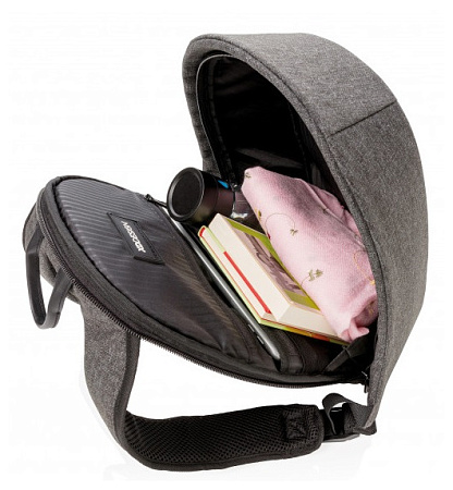Backpack Bobby Cathy, anti-theft, P705.215 for Tablet 9.7" & City Bags, Grey Blue Backpack Bobby Cathy, anti-theft, P705.215 for Tablet 9.7" & City Bags, Grey Blue