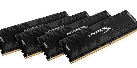 16GB DDR4-4266MHz  Kingston HyperX Predator (Kit of 2x8GB) (HX442C19PB3K2/16), CL19-26-26, 1.4V, Blk