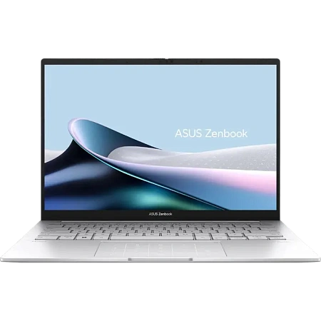 Ноутбук 14" ASUS Zenbook 14 UX3405CA, Foggy Silver, Intel Core Ultra 5 225H, 16Гб/512Гб, Windows 11 Home