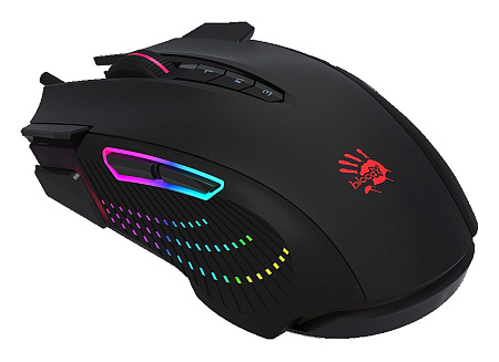 Gaming Mouse Bloody J90s, 100-8000 dpi, 12 buttons, 150IPS, 25G, 104g, Ambidextrous, Programmable, X