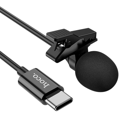 Microphone  Hoco "L14" Type-C, Black