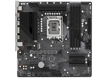 MB S1700 ASRock Z790M PG LIGHTNING/D4 mATX MB S1700 ASRock Z790M PG LIGHTNING/D4 mATX