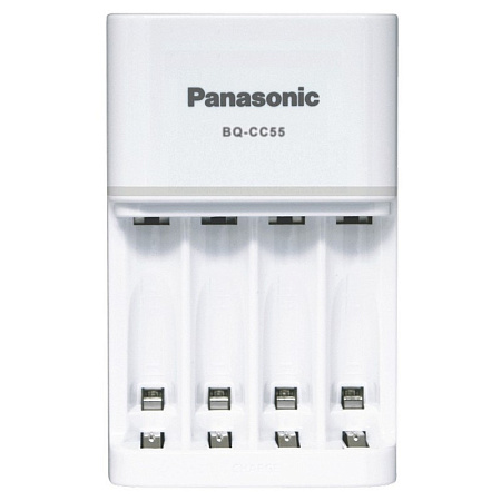 Panasonic  "Smart-Quick" Charger 4-pos AA/AAA, BQ-CC55E