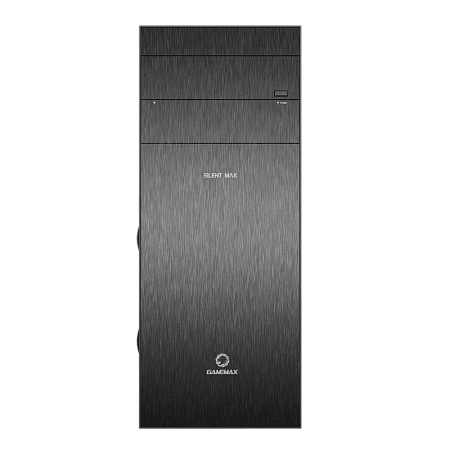 Case EATX GAMEMAX Silent Max, w/o PSU, 0.8mm, 6x120mm fans. PWM Hub, Card Reader, Sound Insulation, 