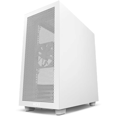 Case ATX NZXT H7 Flow, 2x120mm, Mesh Front, Tempered Glass, Dust Filter, 2xUSB 3.2, 1xUSB-C, 2x3.5",