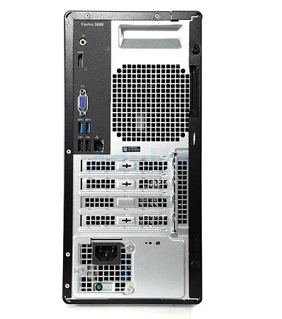 Настольный ПК DELL Vostro 3888, Башня, Intel Core i3-10100, 4GB/1000Гб, Intel UHD Graphics 630, Linux Ubuntu