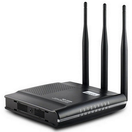 Wi-Fi N Netis Router, "WF2409D", 300Mbps, MIMO, 3x5dBi Detachable Antennas