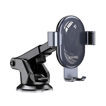 Jokade Car Holder Suction Cup Telescopic Gravity JE037, Black