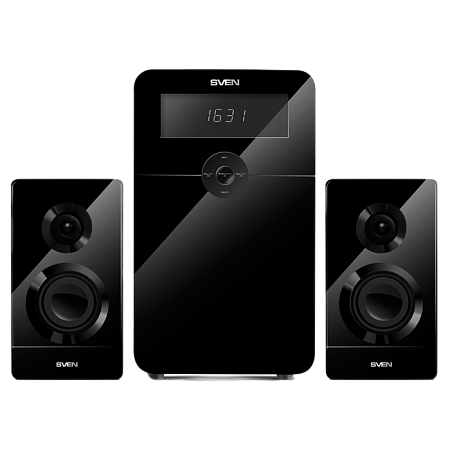 Speakers SVEN "MS-2250" SD-card, USB, FM, remote control, Bluetooth, Black, 80w/50w + 2x15w/2.1