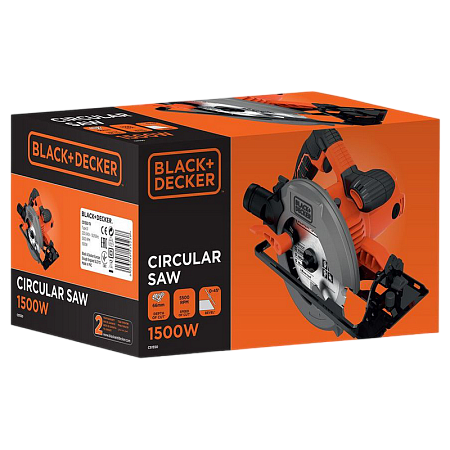 Circ Saw Black+Decker (CS1550-QS) 1500W, 190mm, 5.500rpm