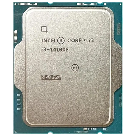 Процессор Intel Core i3-14100F, Нет встроенной графики,  | Tray,процессоры ,оперативная память, ssd, M2, hdd, кейсы