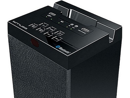 Audio System MUSE M-1250 BT, Audio Tower: Bluetooth/USB/SD/FM 