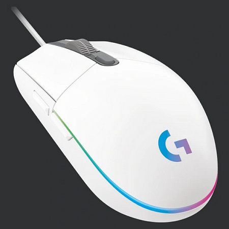 Gaming Mouse Logitech G102 Lightsync, 200-8000 dpi, 6 buttons, 85g, 1000Hz, Ambidextrous, Onboard me